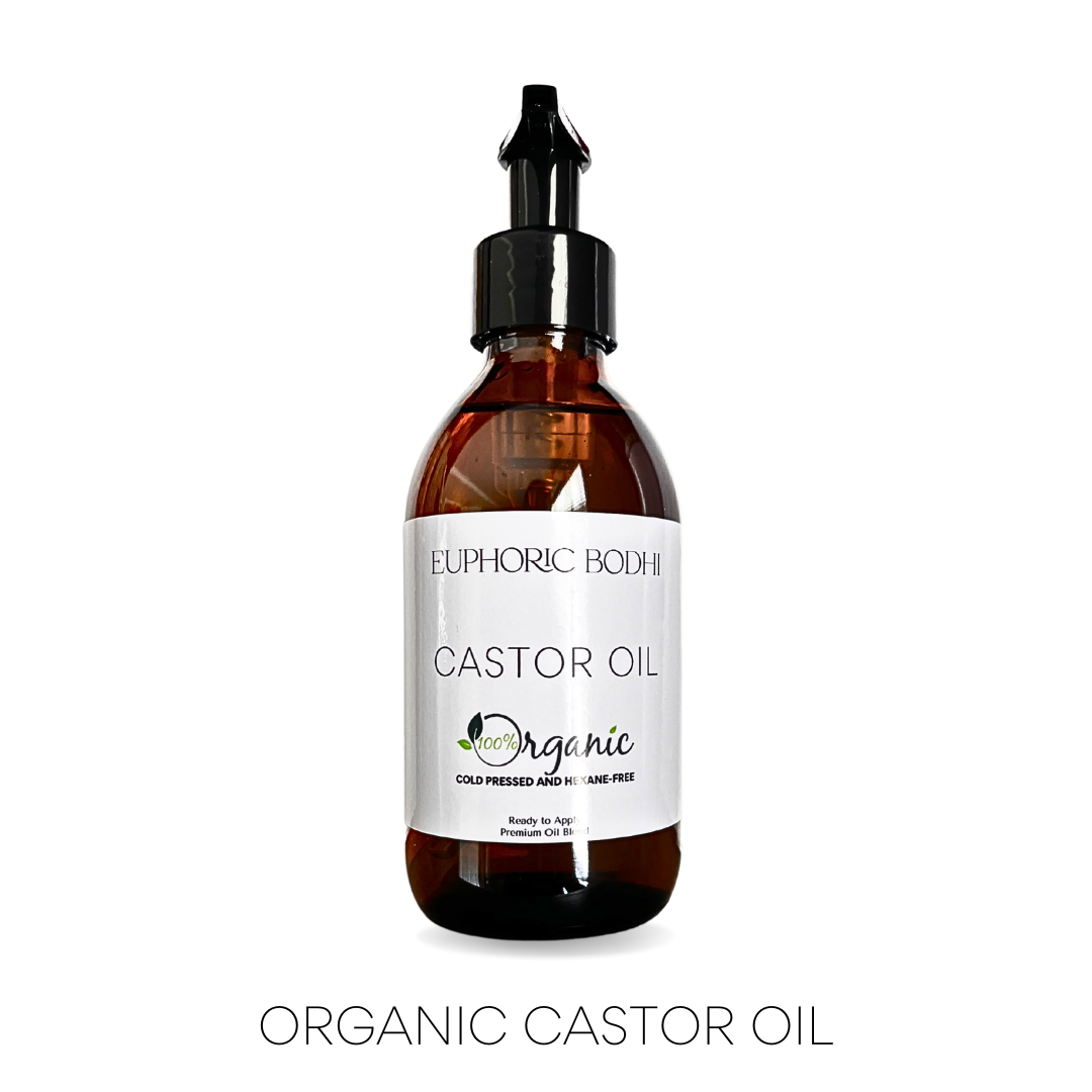 Organic Castor Oil – Cold Pressed & Hexane-Free