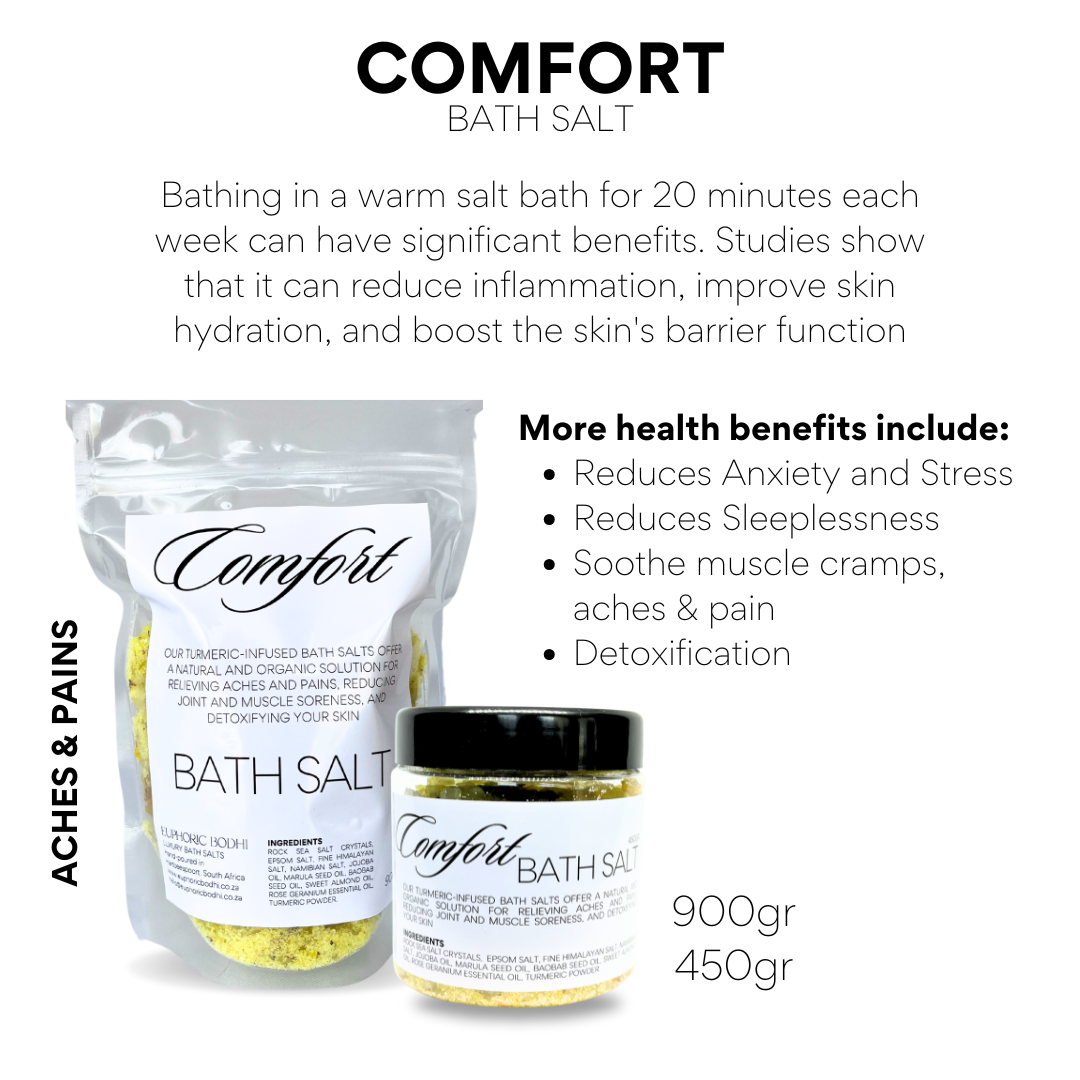 Comfort - Tumeric Infused Bath Salts